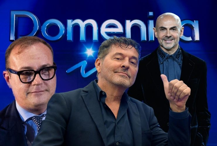 Tommaso Cerno, Teo Mammucari, Enzo Miccio a Domenica In