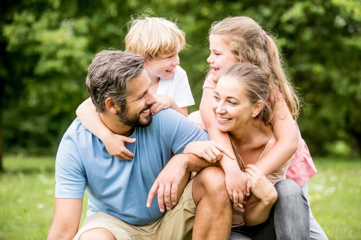 famiglia felice