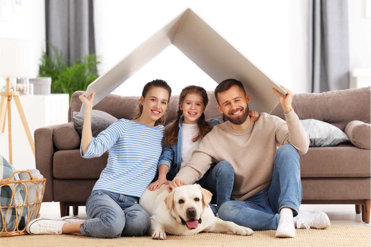 famiglia felice