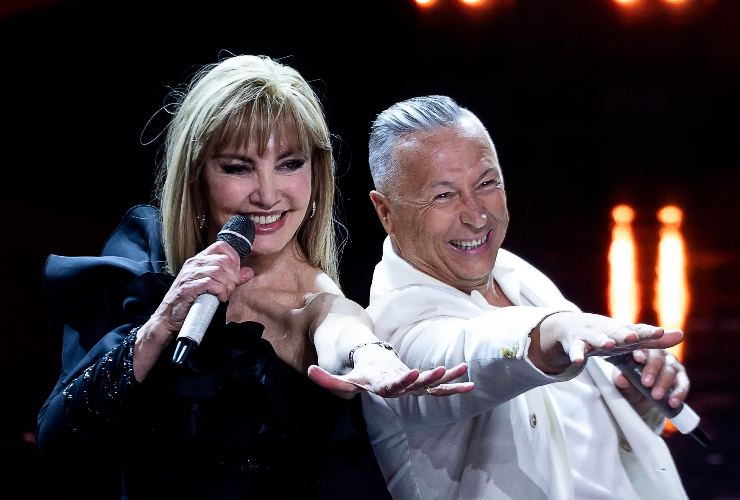 paolo belli insieme a milly carlucci
