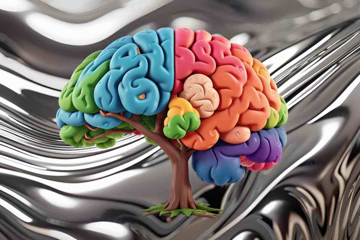 Cervello colorato